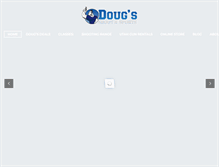 Tablet Screenshot of dougsgunstore.com